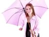 Dežnik UMBRELLA AND MORE Pastel Roza - avtomatski, lesen, 103 cm - slika 3