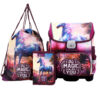 Šolska torba ABC123 Starter - samorog, 20 l, 3-delni set