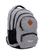 Šolski nahrbtnik RUCKSACK ONLY Grand - siva, črna, 35 l - slika 6