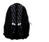 Šolski nahrbtnik RUCKSACK ONLY - črn, s pikami, 35 l - slika 4