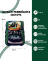 Šolska torba ABC-123 - 4-delni set, ergo premium, traktor - slika 3