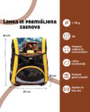 Šolska torba ABC-123 - šolska, 4-delni set, ergo premium, vozila - slika 3
