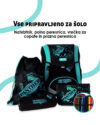 Šolska torba ABC-123 - 4-delni set, ergo premium, panter - slika 6