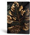 Zvezek RUCKSACK ONLY Black Leaf - A4, karo, 52 listov, 80g