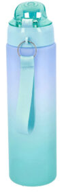 Bidon za vodo BOTTLE AND MORE - refill pastel modra BPA free, 700 ml - slika 3