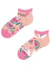 Otroške nogavice DEDOLES - kratke, Watermelon Cat, 1 par, 31-34