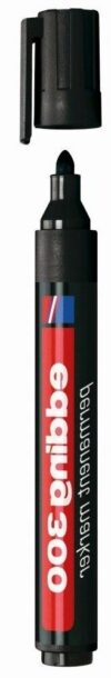Marker E-300 - 1,5-3, črn 001