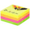 Kocka samolepilna DELI - neon, 76×76 mm, 400 listov