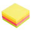 Kocka samolepilna DELI - neon, 76×76 mm, 400 listov - slika 2