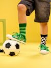Otroške nogavice DEDOLES - kratke, Football, 1 par, 31-34 - slika 2