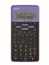 Kalkulator SHARP EL-531THBVL - 273F, 2V, tehnični, viola