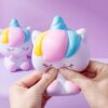 Igrača LAZY STARS Squishy - samorog - slika 4