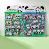 Nalepke LAZY STARS - Panda, 12 kos - slika 2