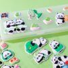 Nalepke LAZY STARS - Panda, 40 kos - slika 6