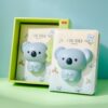 Blok LAZY STARS Squishi - A5, koala, 128 listov - slika 2