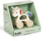 Igrača PINO TOYS - lesena, samorog na kolesih - slika 2