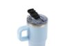 Termovka s slamico MIAU - modra, 600 ml - slika 4