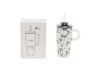 Termovka s slamico MIAU - flower, 600 ml - slika 2