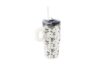 Termovka s slamico MIAU - flower, 600 ml - slika 4