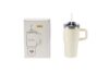 Termovka s slamico MIAU - vanilija, 600 ml - slika 2