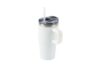 Termovka s slamico MIAU - bela, 600 ml - slika 3