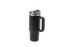Termovka s slamico MIAU - črna, 900 ml - slika 3