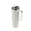 Termovka s slamico MIAU - dots, 900 ml - slika 4