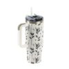 Termovka s slamico MIAU - flower, 900 ml - slika 5