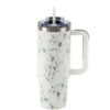 Termovka s slamico MIAU - summer, 900 ml