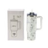 Termovka s slamico MIAU - summer, 900 ml - slika 2