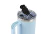 Termovka s slamico MIAU - modra, 1200 ml - slika 4