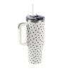 Termovka s slamico MIAU - dots, 1200 ml - slika 4