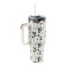 Termovka s slamico MIAU - flower, 1200 ml - slika 5