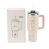 Termovka s slamico MIAU - srčki, 1200 ml - slika 3