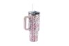 Termovka s slamico MIAU - listje, 1200 ml - slika 4