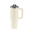 Termovka s slamico MIAU - vanilija, 1200 ml