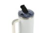 Termovka s slamico MIAU - bela, 1200 ml - slika 4