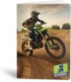 Zvezek RUCKSACK ONLY Motocross - A4, karo, 52 listov, 80g - slika 2