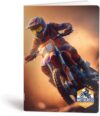 Zvezek RUCKSACK ONLY Motocross - A4, karo, 52 listov, 80g - slika 3