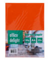 Papir OFFICE DELIGHT - oranžen, A4, 80g, 1/25