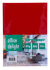Papir OFFICE DELIGHT - temno rdeč, A4, 80g, 1/25