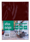 Papir OFFICE DELIGHT - rjav, A4, 80g, 1/25
