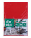 Papir OFFICE DELIGHT - rdeč, A4, 80g, 1/25