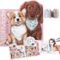 Pobarvanka TOP MODEL - Kitty and Doggy, Doggy