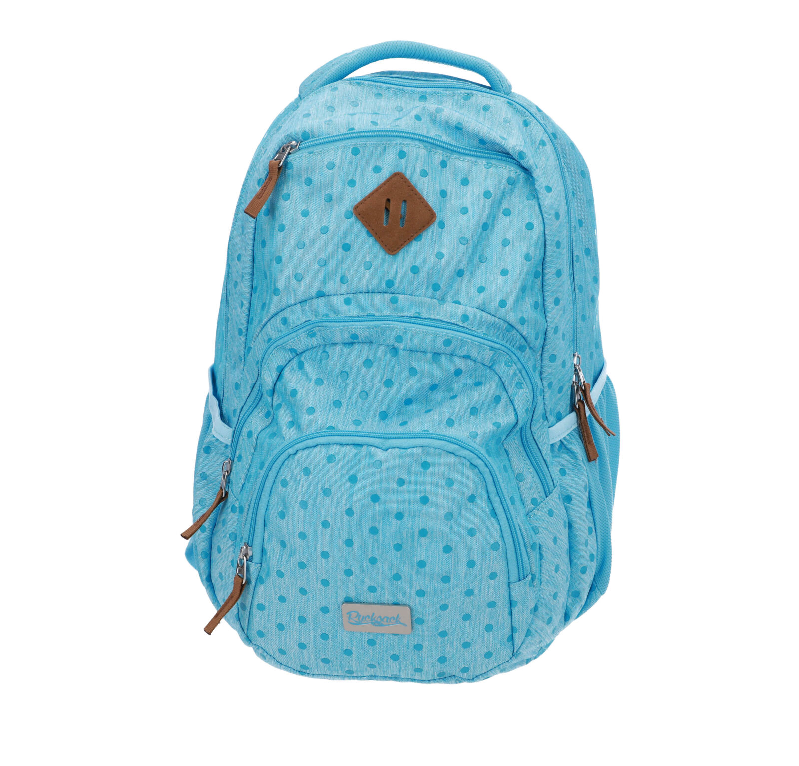 23R105BS-06_1 Šolski nahrbtnik RUCKSACK ONLY Wonder - blue foil dots, 25 l - slika 1