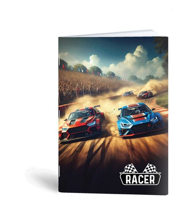 26Z-BEL-RACER_1 Beležka ABC-123 - dirka, 40 listna - slika 1