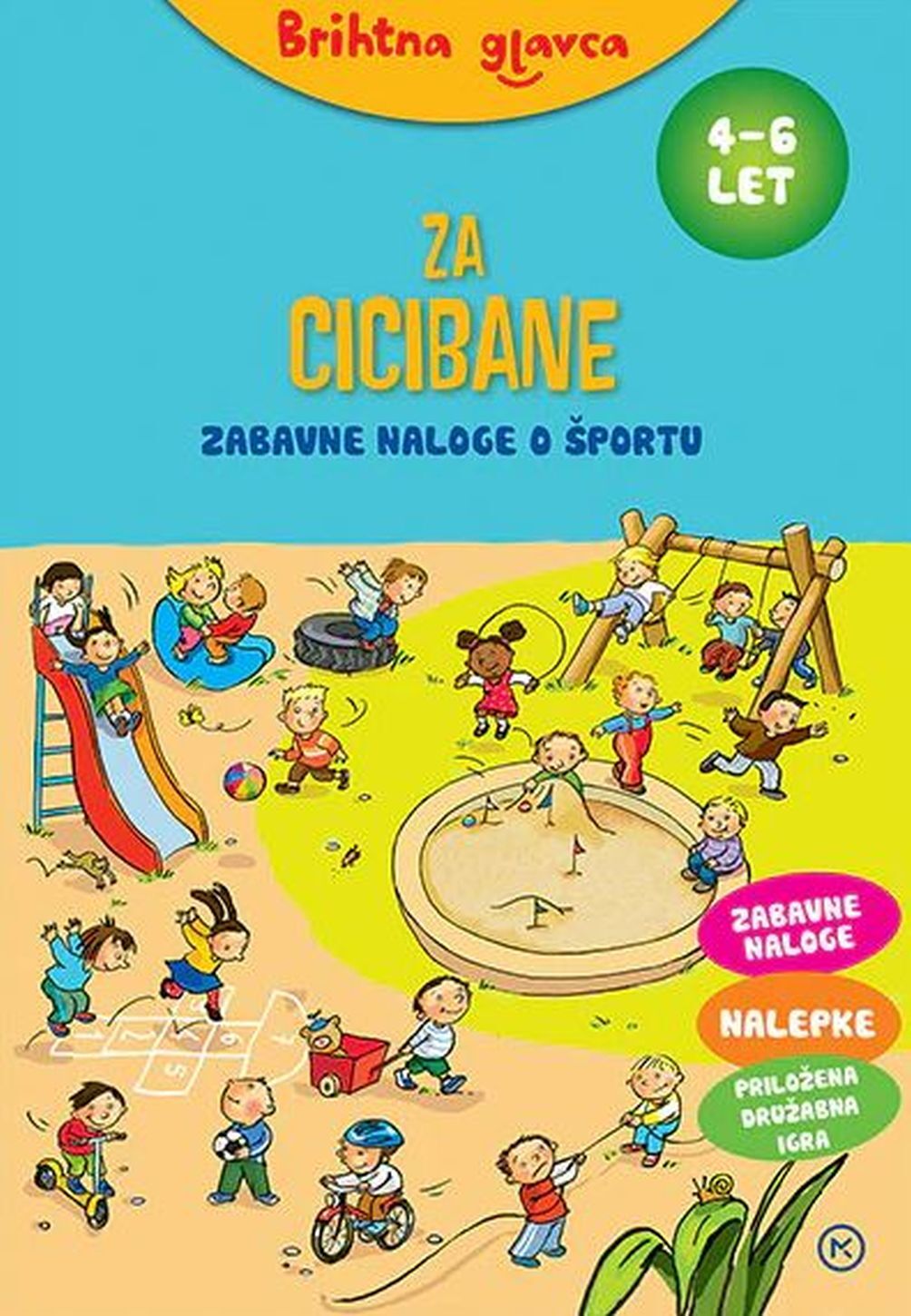 547998 BRIHTNA GLAVCA ZA CICIBANE - ZABAVNE NALOGE - slika 1
