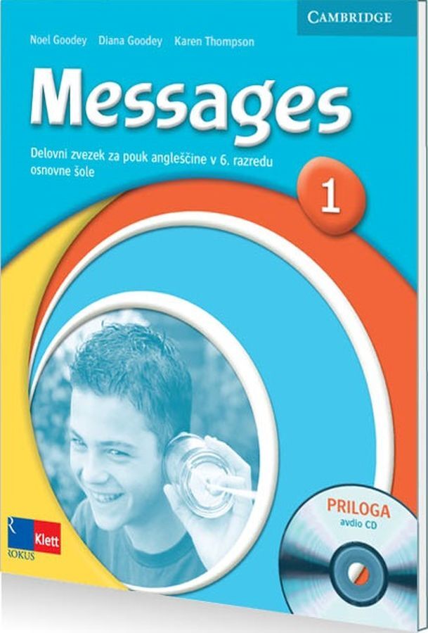 DZ094928_1 MESSAGES 1, delovni zvezek za angleščino, 6. raz. OŠ., ROKUS - slika 1