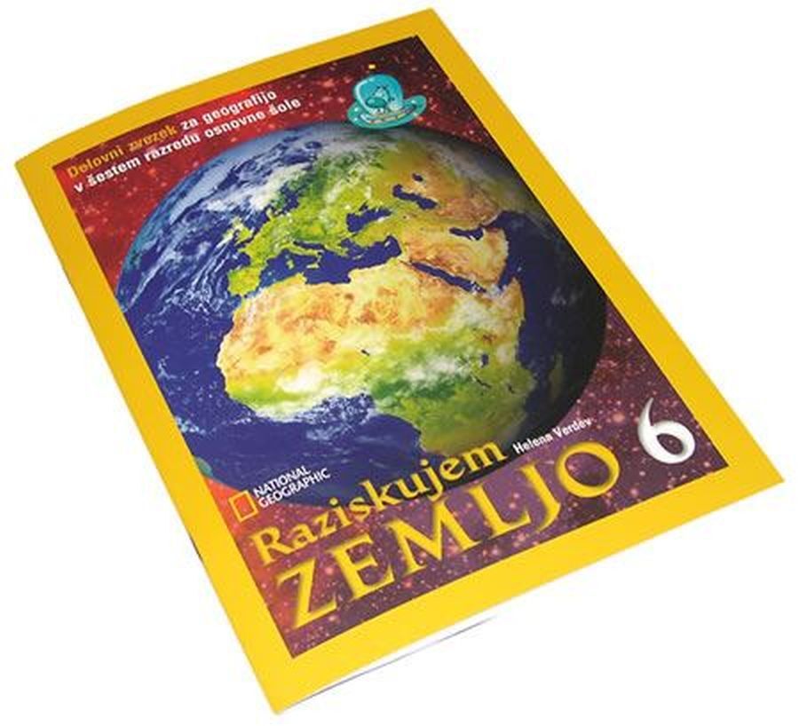 DZ097707_1 RAZISKUJEM ZEMLJO 6, delovni zvezek za geografijo, 6. raz. OŠ., ROKUS - slika 1