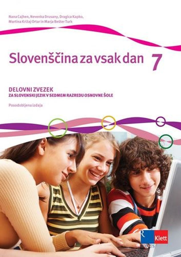 DZ099404_1 SLOVENŠČINA ZA VSAK DAN 7, delovni zvezek, 7. raz. OŠ., ROKUS - slika 1